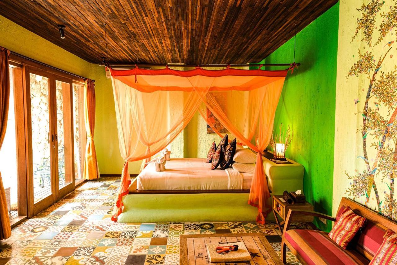 Отель Bali Bohemia Huts Убуд Экстерьер фото