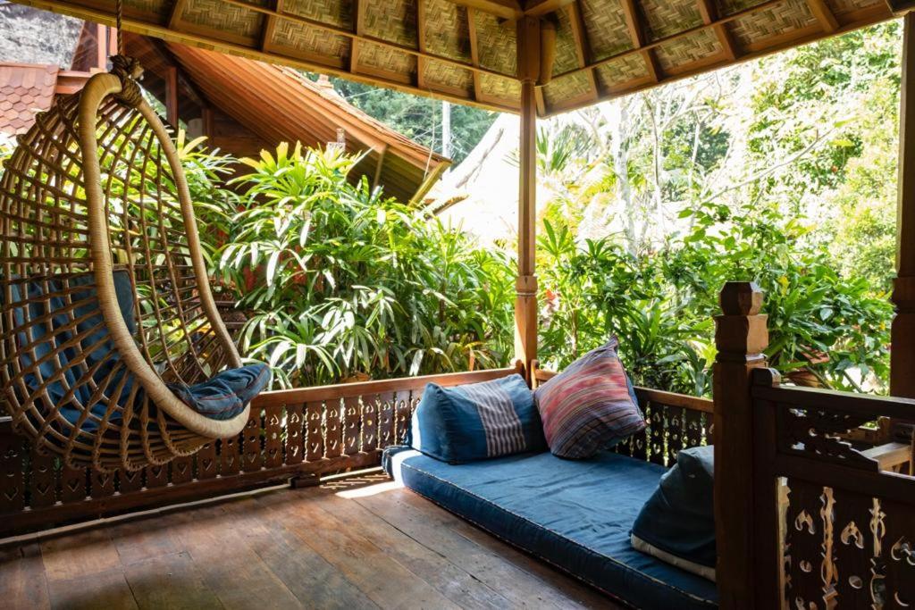 Отель Bali Bohemia Huts Убуд Экстерьер фото