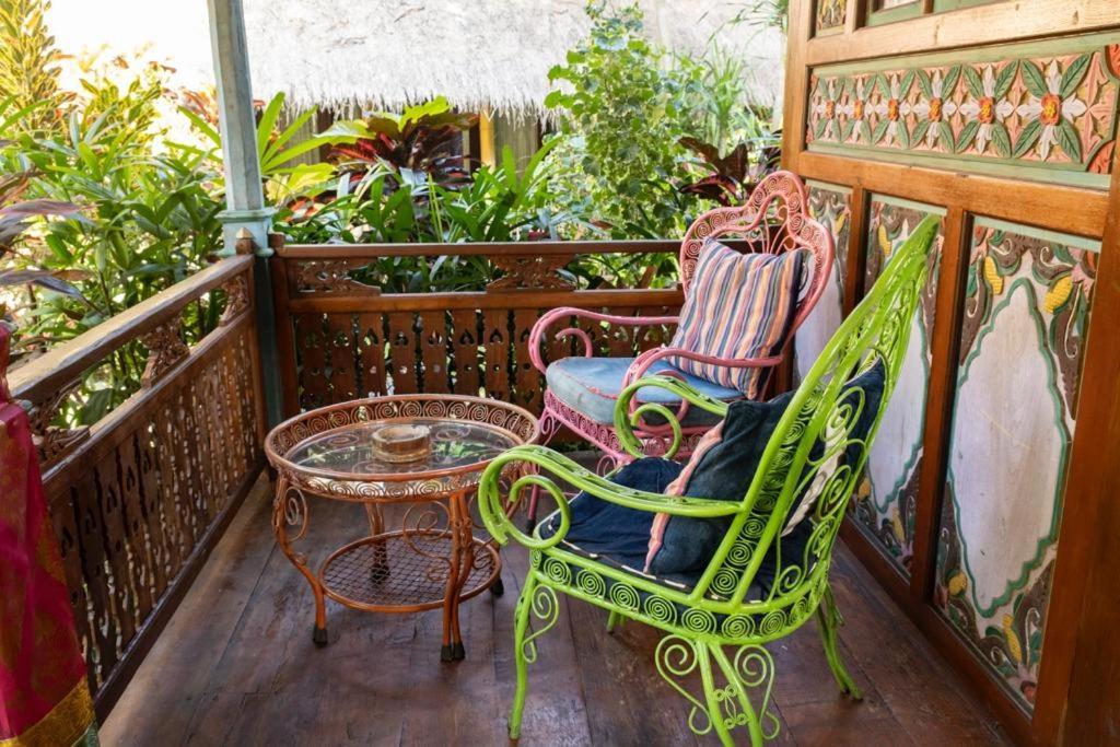 Отель Bali Bohemia Huts Убуд Экстерьер фото
