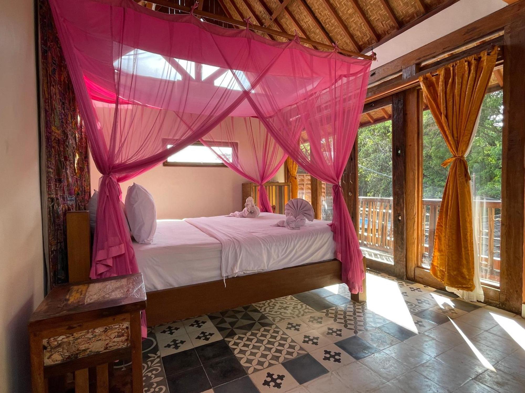 Отель Bali Bohemia Huts Убуд Экстерьер фото