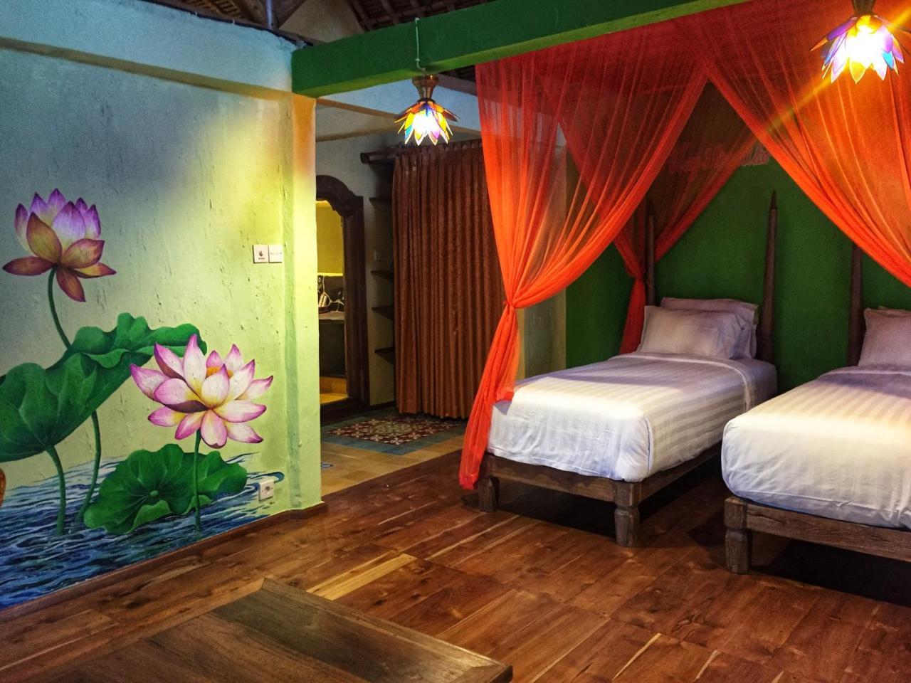 Отель Bali Bohemia Huts Убуд Экстерьер фото