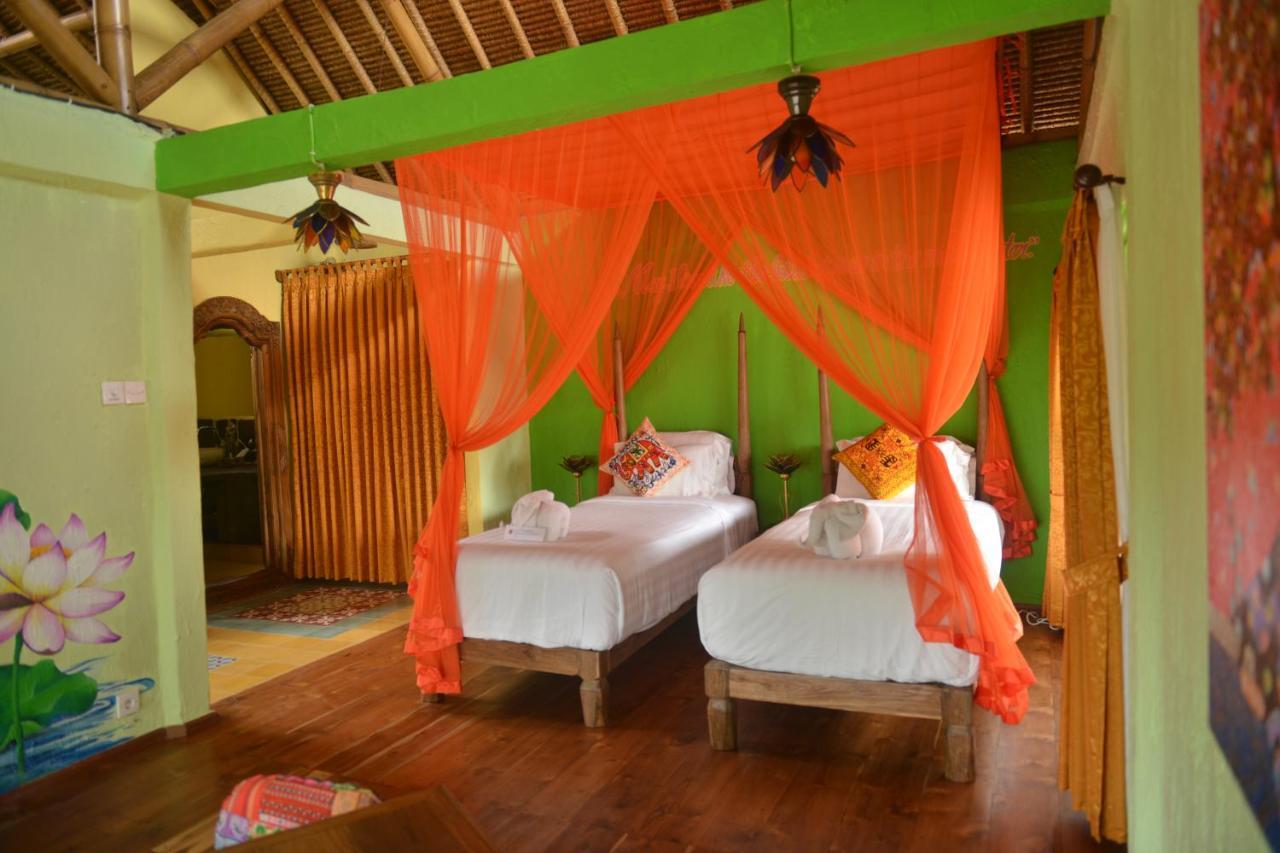 Отель Bali Bohemia Huts Убуд Экстерьер фото