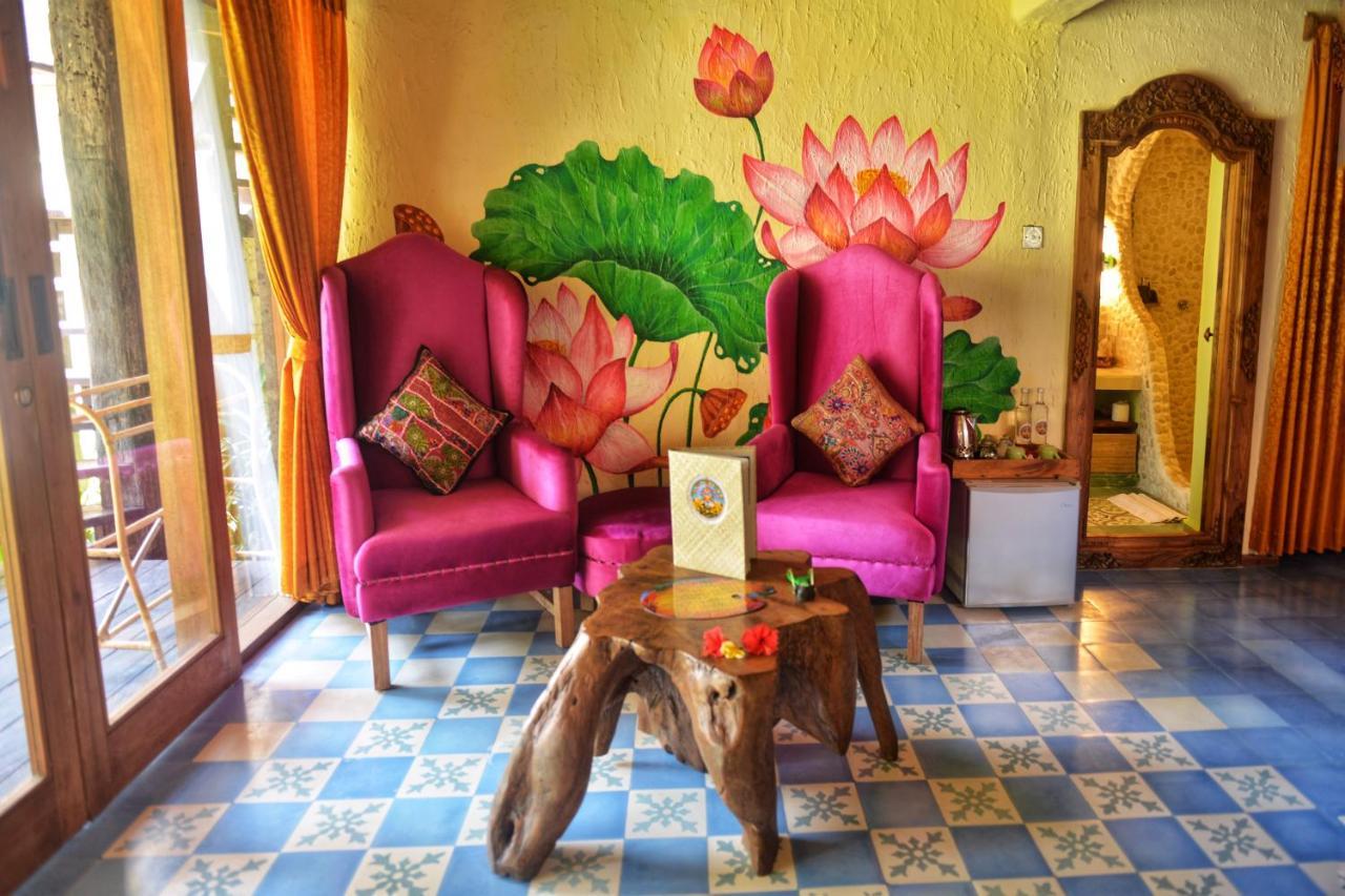 Отель Bali Bohemia Huts Убуд Экстерьер фото
