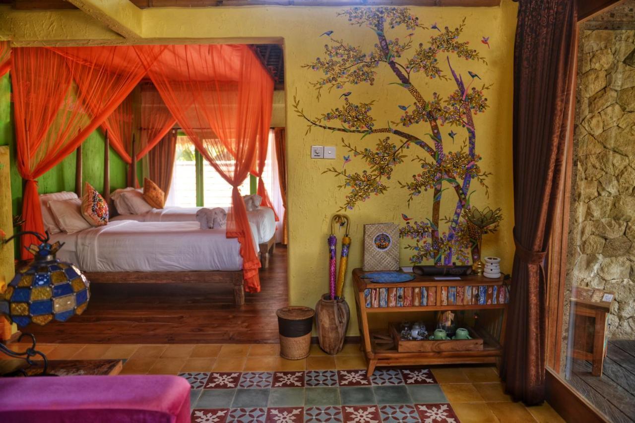 Отель Bali Bohemia Huts Убуд Экстерьер фото