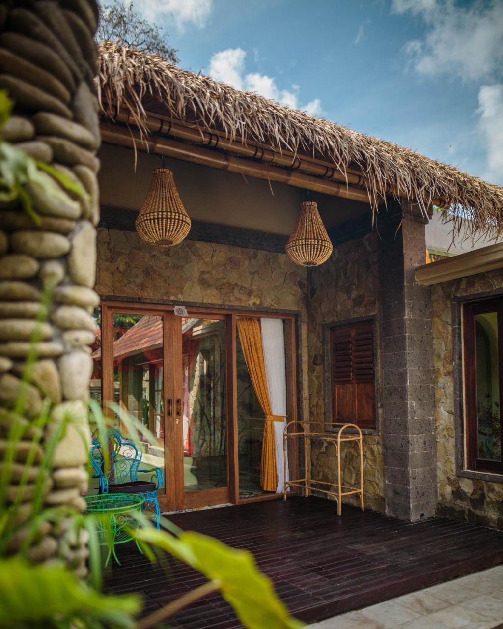 Отель Bali Bohemia Huts Убуд Экстерьер фото