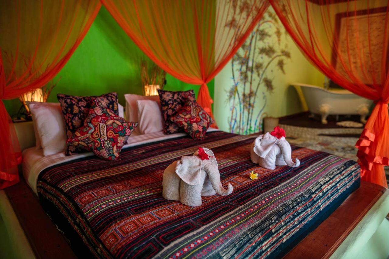 Отель Bali Bohemia Huts Убуд Экстерьер фото