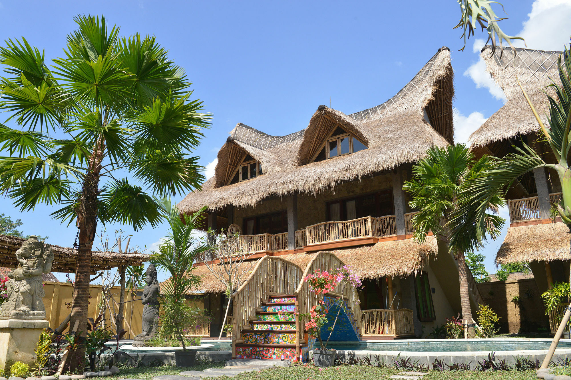 Отель Bali Bohemia Huts Убуд Экстерьер фото